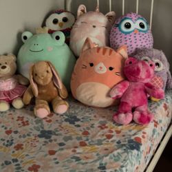 WHITE METAL TWIN BED.