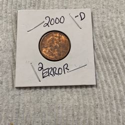 2000 Error Penny.