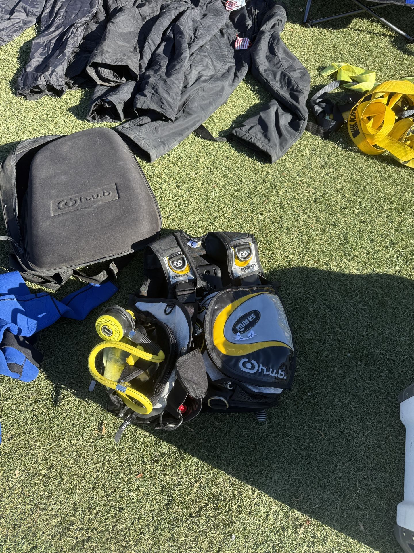 Mares Hub Scuba Diving Rig