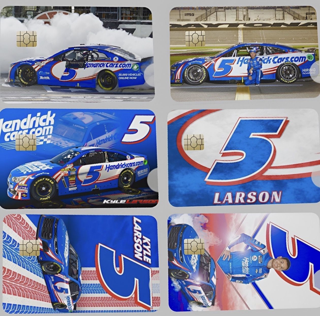 Kyle Larson Bank Card Skins Credit Card Skins Sticker