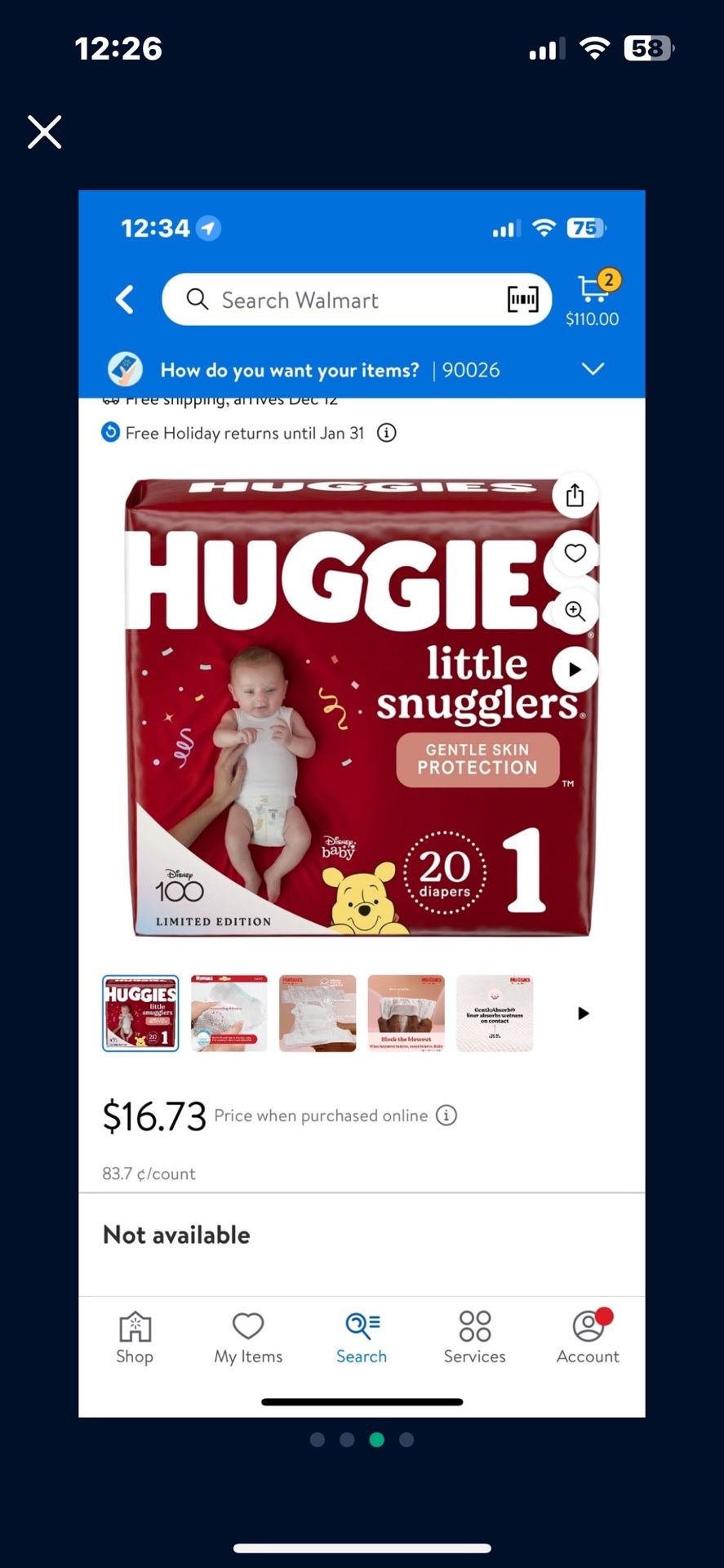 Huggies Size 1 20 Diapers