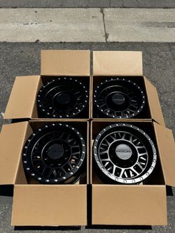 Raceline Ryno 8x170 17” Black Wheels for Ford F250/F350 SuperDuty