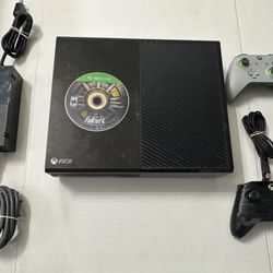FIRM PRICE - Microsoft Xbox One Console With Two Controllers & Fallout 4