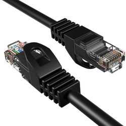 50 Ft Black Ethernet Cord