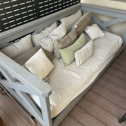 Wooden Porch Swing