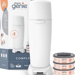 Diaper Genie Complete Pail (White)