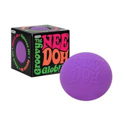 NEEDOH GLOW IN THE DARK BALL PURPLE