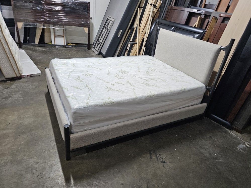 Queen Bed And Mattress