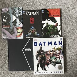 Batman Graphic Novels And Books 