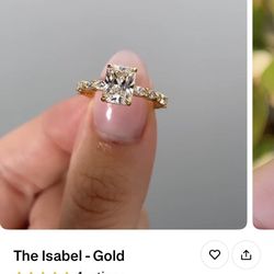 6.5 Gold Engagement Ring 