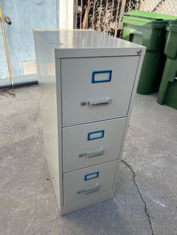 3-Drawer Metal Filing Cabinet