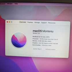 MacBook Air 2017 $350 Best Offer