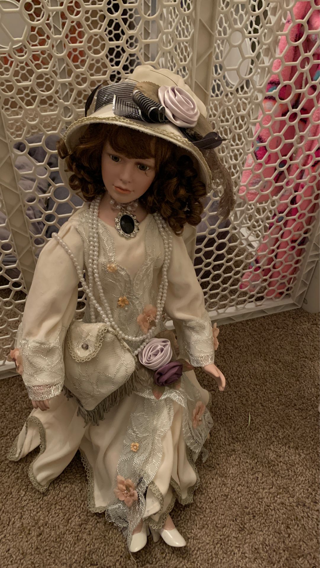 Bisque baby doll new