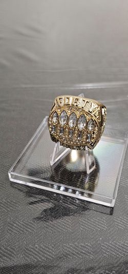 NEW 49ERS CHAMPIONSHIP RING WITH DISPLAY CASE