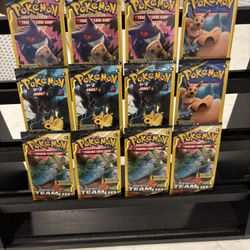 Pokemon Team Up Blister Packs (3 cards each) - 12 available