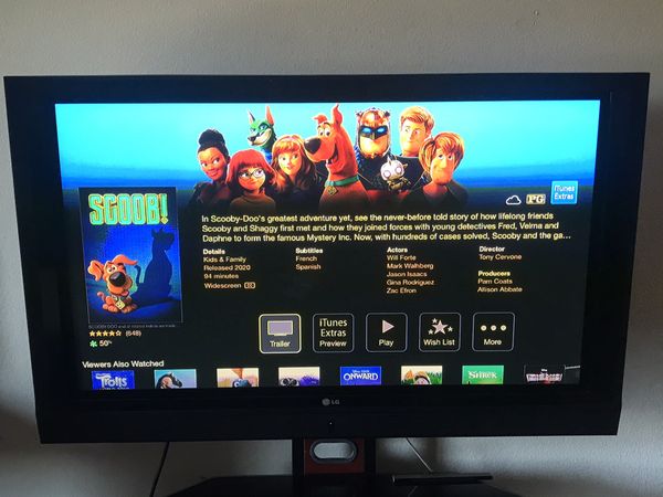 LG 50 Inch Flat Screen Plasma TV (non smart) Model ...