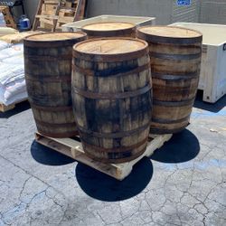 Used Bourbon Barrels