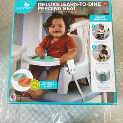 Deluxe learn to dine feeding seat