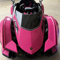 Hot Pink Kids Lamborghini 