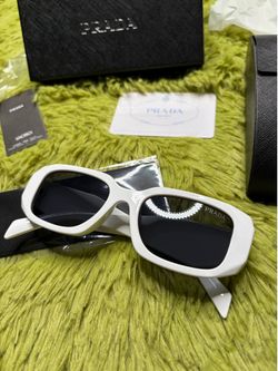 White Prada Sunglasses
