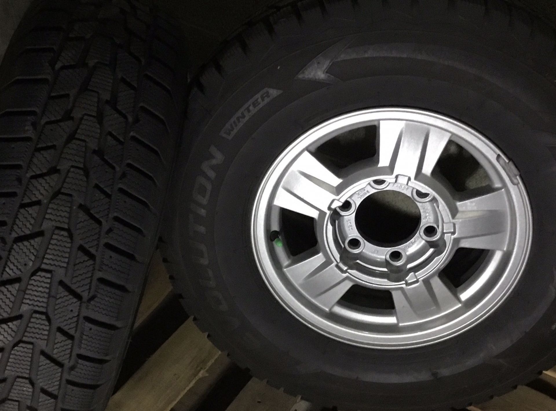 Snow Rim Snow tires + rims for 2004-2008 Chevy Colorado or GMC Canyon. 2WD only ...