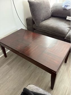 Brown wooden table - MUST BE GONE BY END OF MONTH
