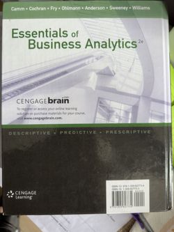 Essentials Of Business analytics