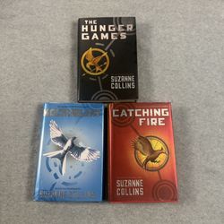 Hunger Games Hard Cover Book Set Of 3 By Suzzane Cullins