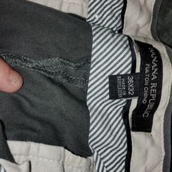 Two Pair Of 36x32 Banana Republic Men's Pants
