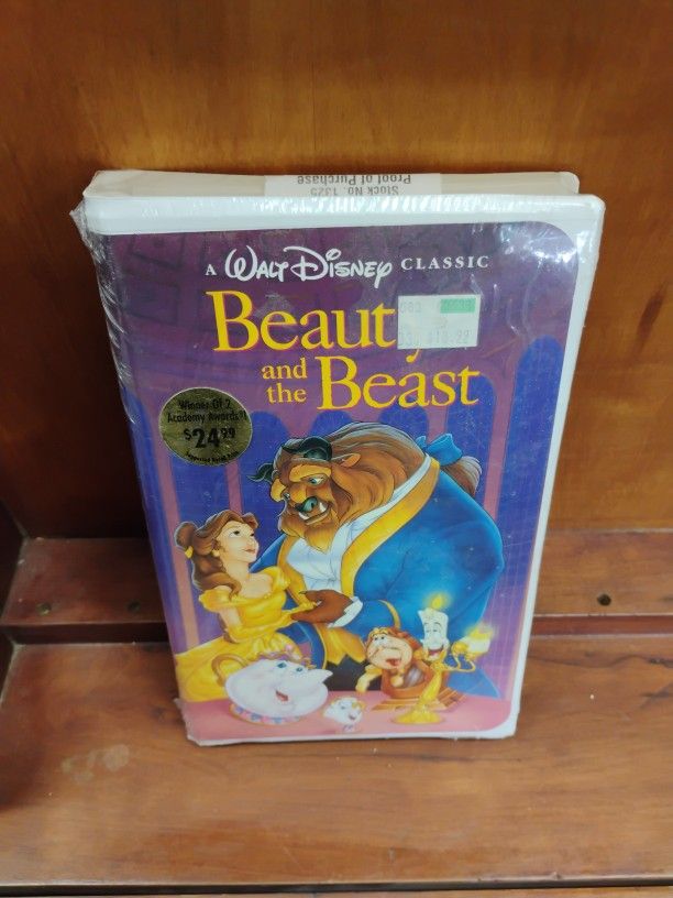 Sealed Beauty And The Beast VHS
