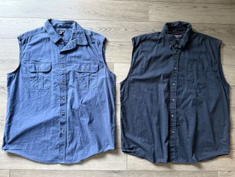 Men’s Wrangler Timber Ridge & George Sleeveless Shirt XL