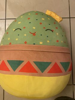Squishmallows Kellytoy Squishy Soft Plush 16 Inch, Gideon the Guacamole NWT 🥑