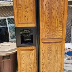 Kitchenaide Cabinet Style Door Refrigerator  Used But Working Just Fine