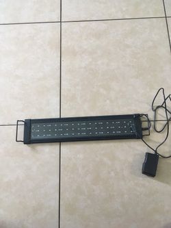 Led fish tank light