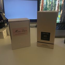 Miss Dior and tom ford