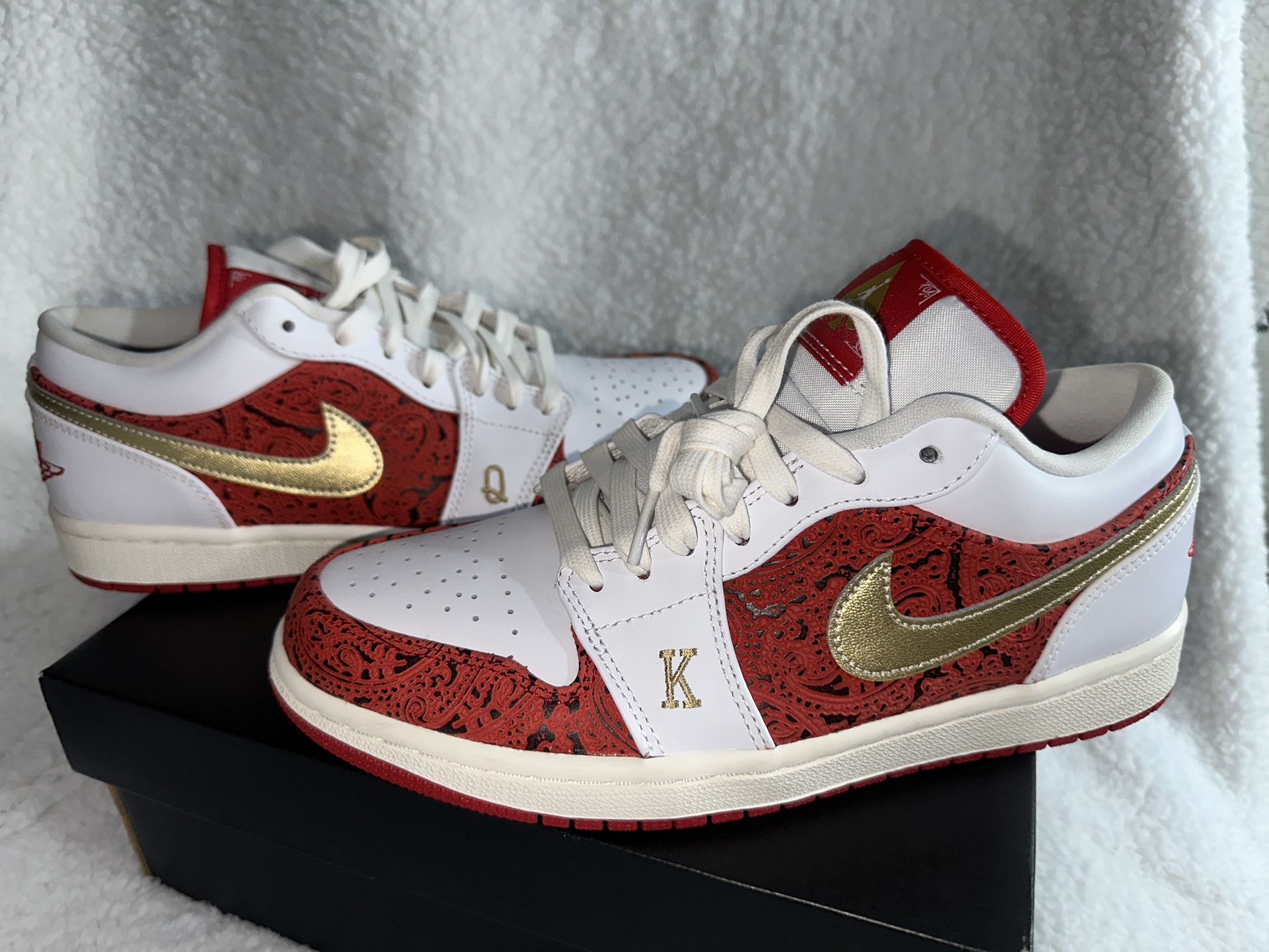 New Mens Jordan 1 Low ‘Spades’