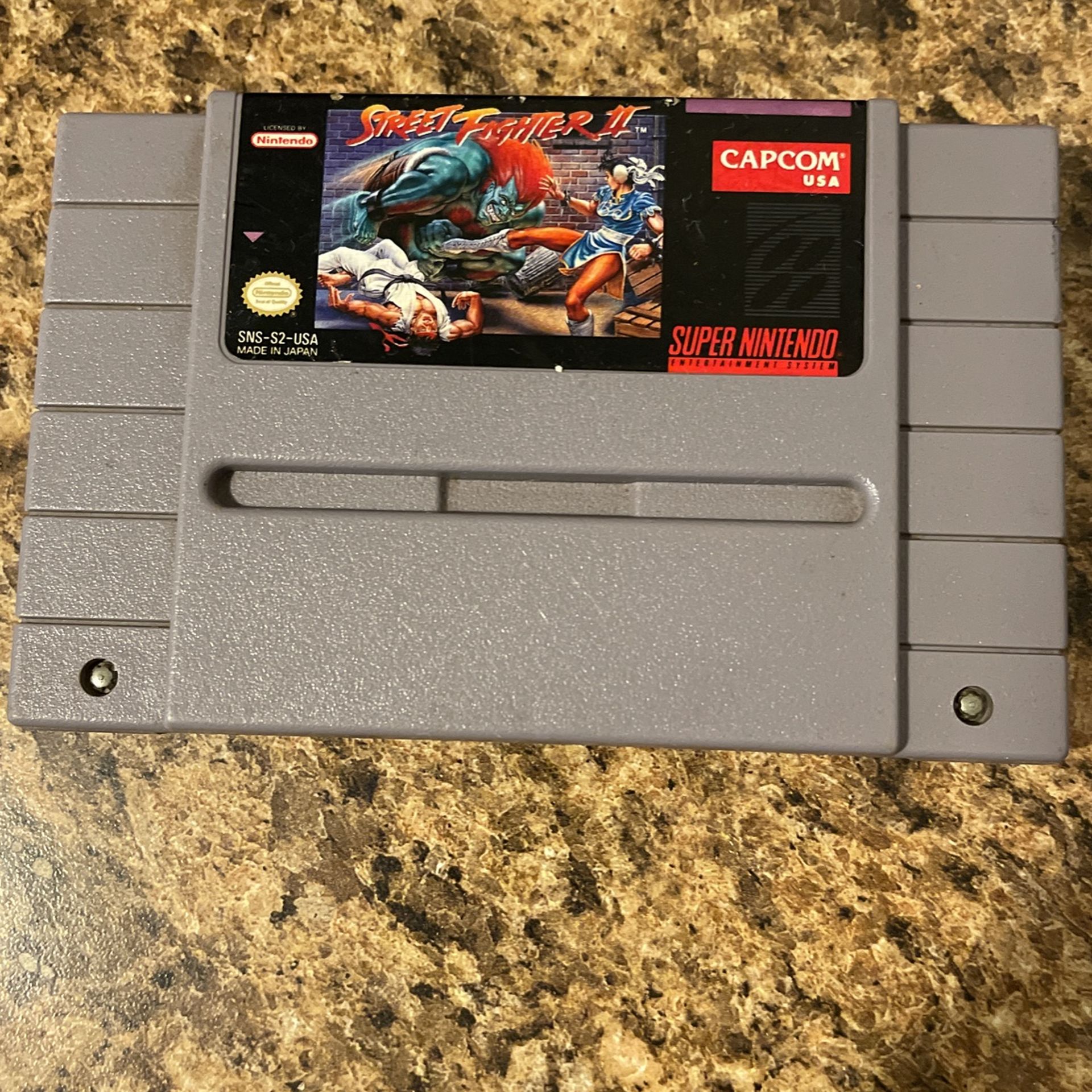 Street Fighter 2 Super Nintendo