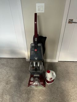 Hoover Power Scrub Carpet Cleaner – Like New, Used Once + Cleaning Solution