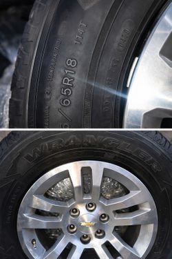 4 Chevrolet 18” Alloy Wheels