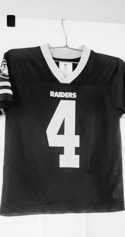 NFL Derek Carr Raiders Jersey YL boys taya M 8