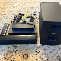 Bose Home Theater Cinemate 120 and Wireless Adaptor