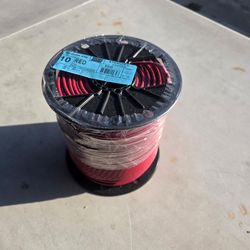 Red #10 awg thhn