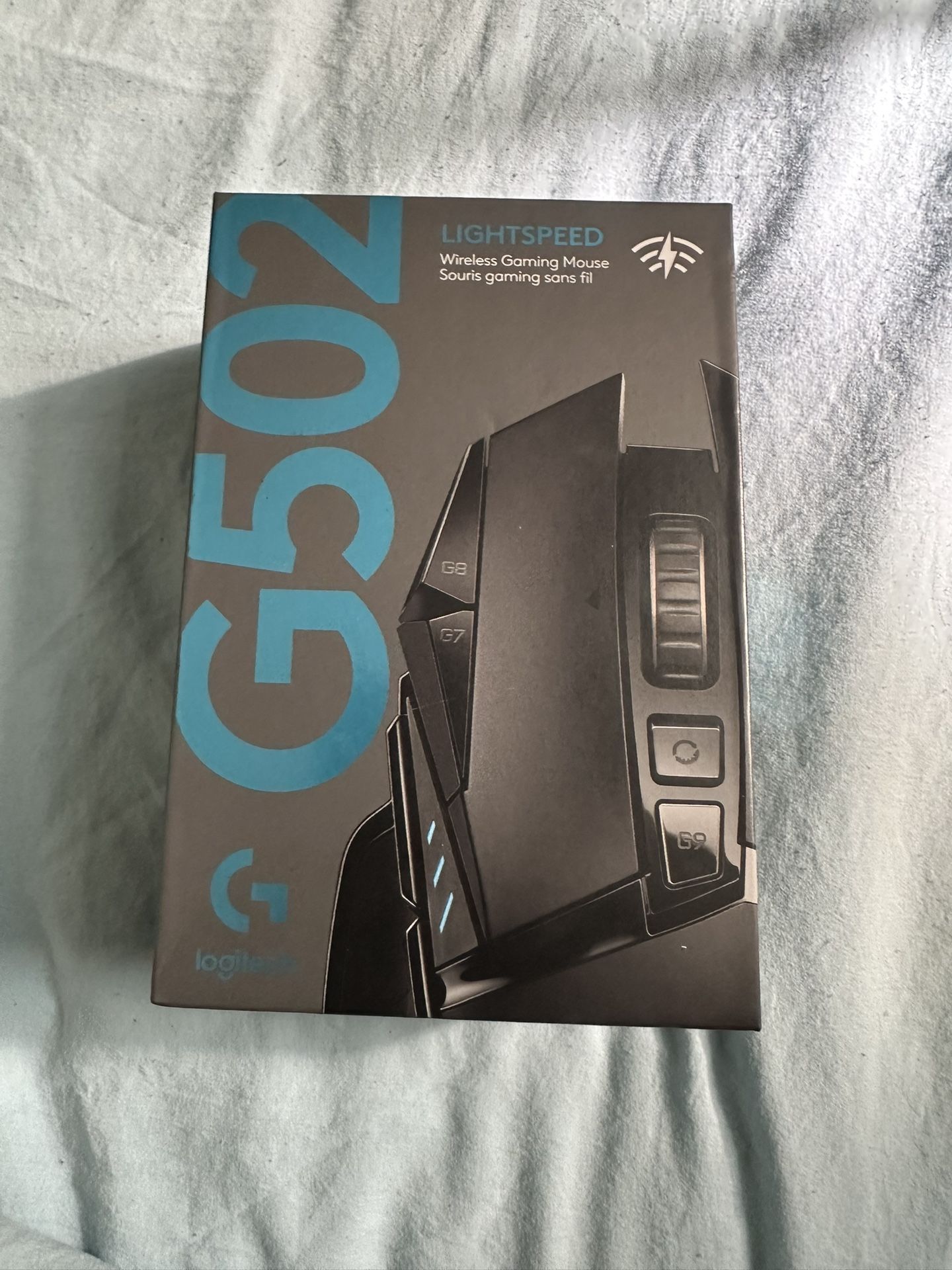 Logitech - G502 Lightspeed Wireless Optical Gaming Mouse with RGB Lighting - Wireless - Black