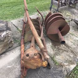 3 Point Post Hole Digger / W 2 Augers  12” & 21”