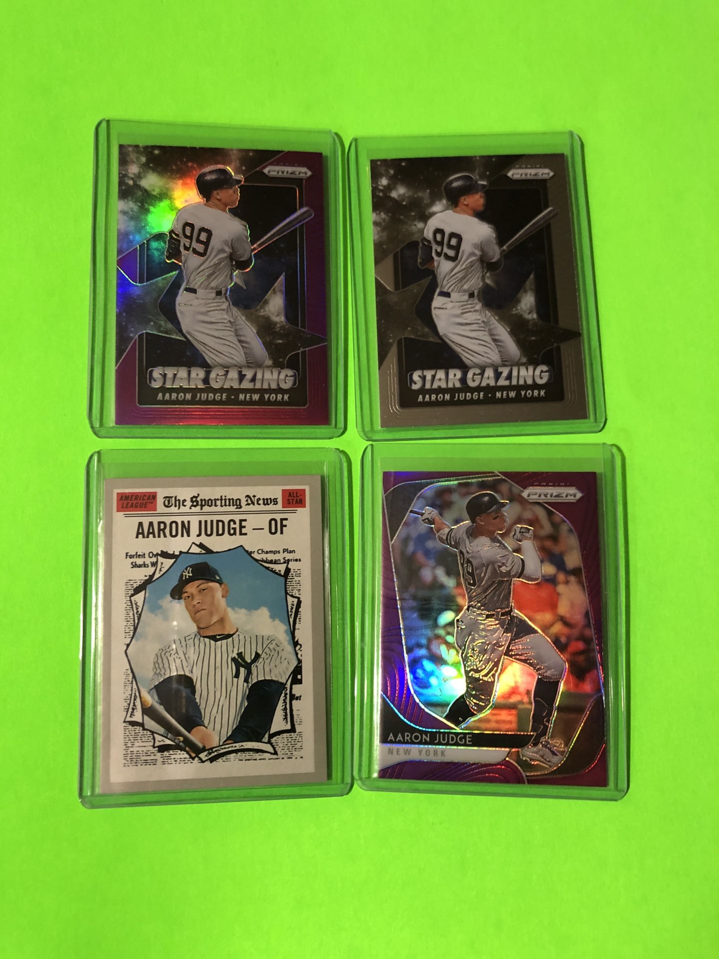 Aaron Judge Card Lot 4