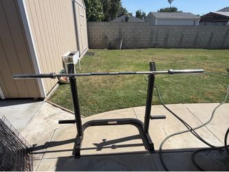 Bench press bar set
