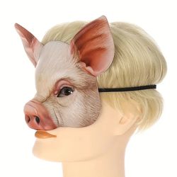 Halloween Costume Party Pig Face Mask
