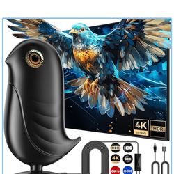 Brand New Unopened   Long Range Indoor TV Antenna for Local Channels - Digital HDTV Antenna for Easy Installation - Supports 4K 1080p for Smart TVs