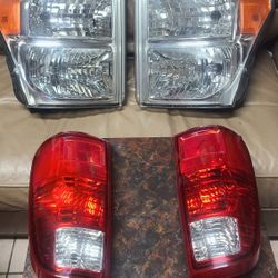 2011 To 2016 Ford F-250 TO 550 HEADLIGHTS   Telllights housing