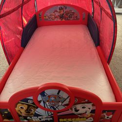 Paw Patrol Toddler Bed & Mattress